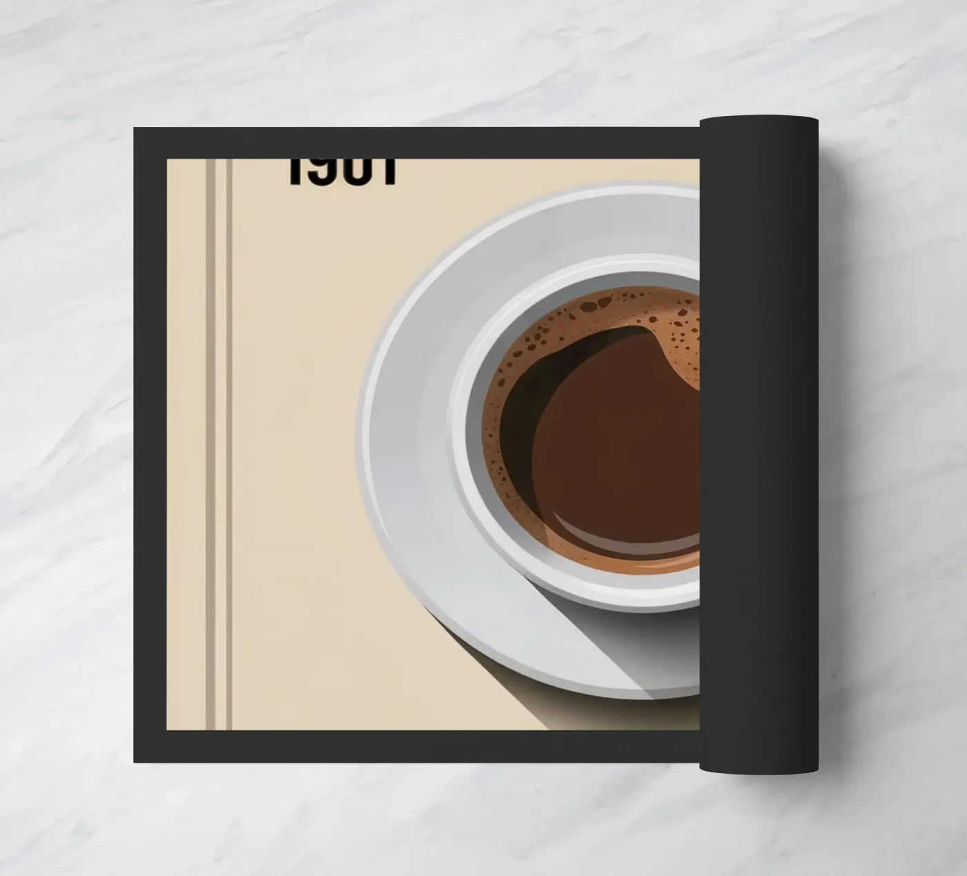 EINGESCHRÄNKT Fußmatte von Rick Thompson