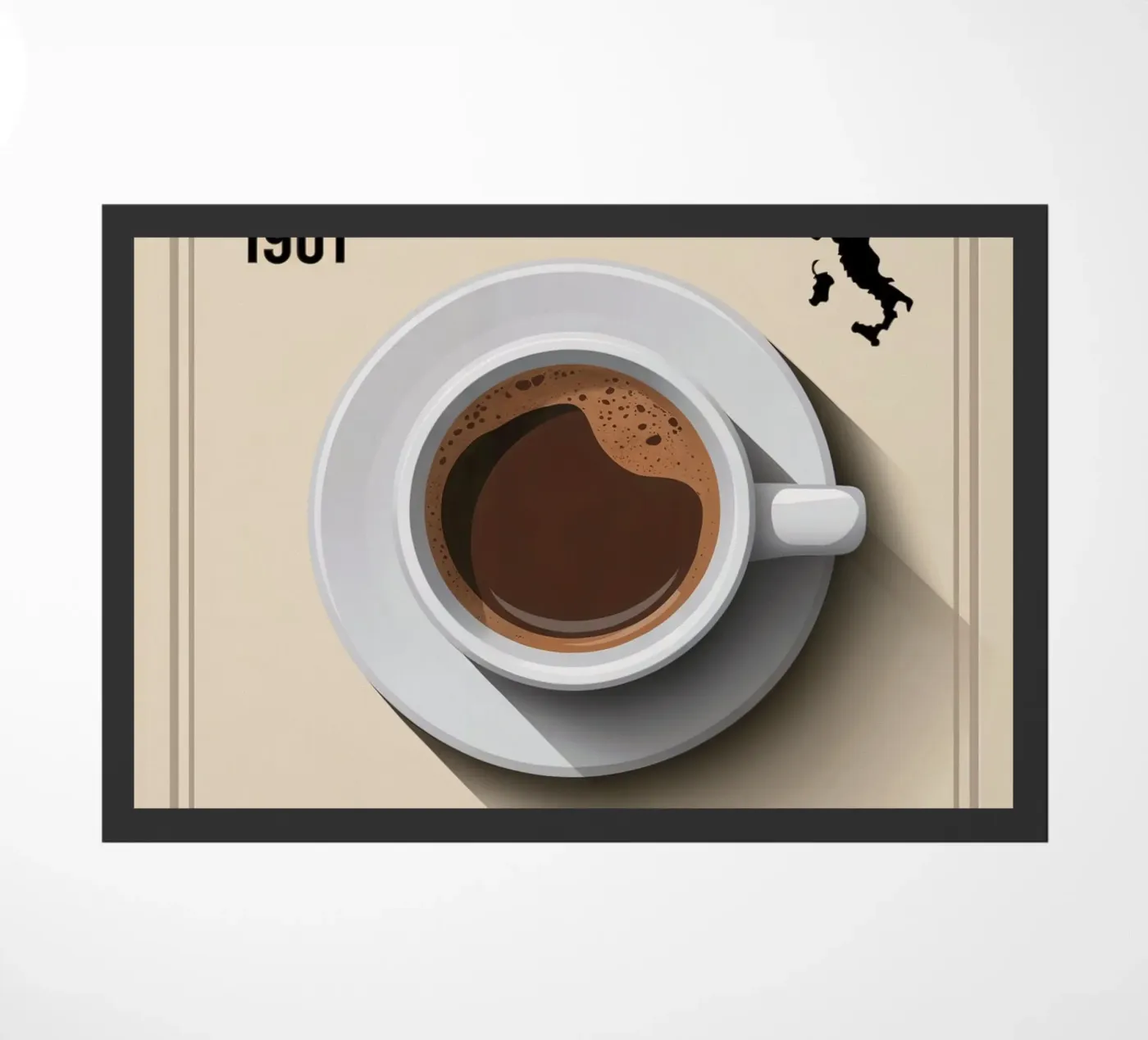 EINGESCHRÄNKT Fußmatte von Rick Thompson