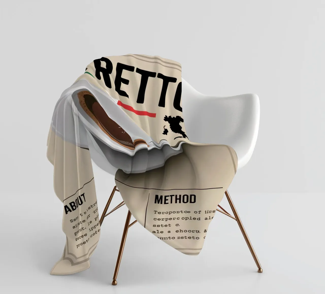 RESTRICTED fleecedeken van Rick Thompson