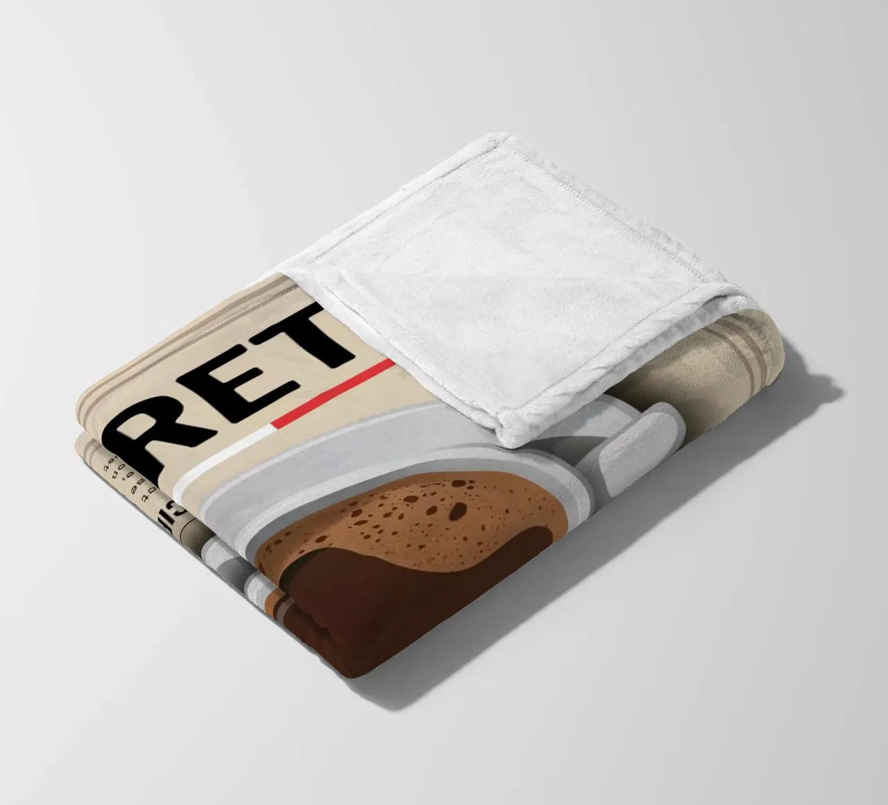 RESTRICTED fleecedeken van Rick Thompson