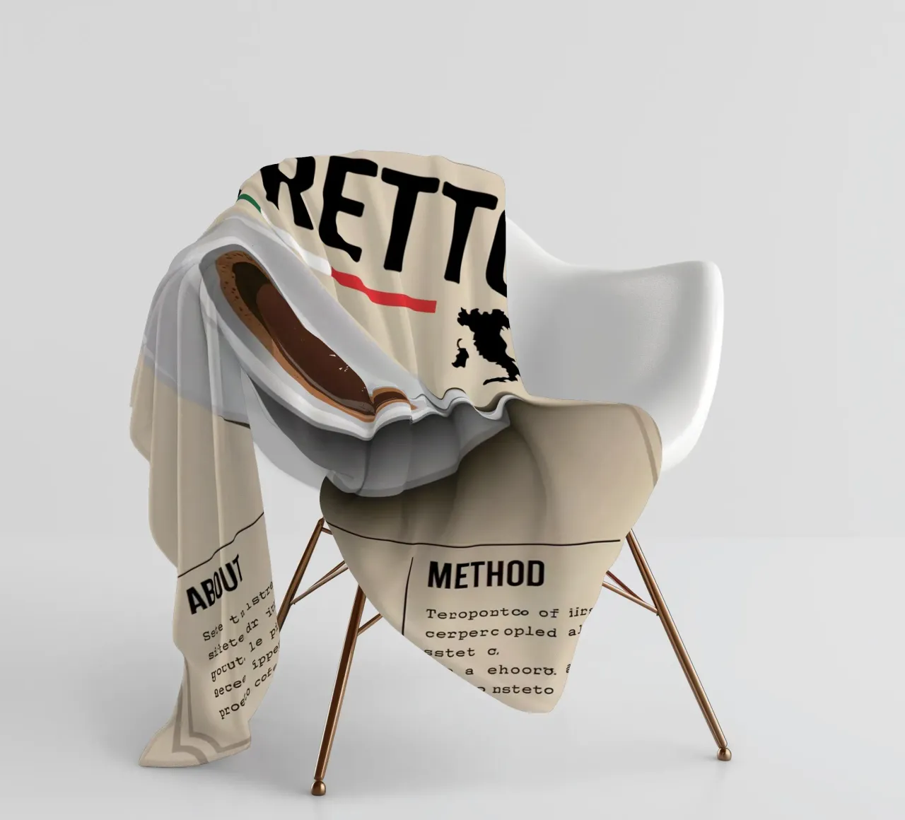 RISTRETTO coperta in pile da Rick Thompson