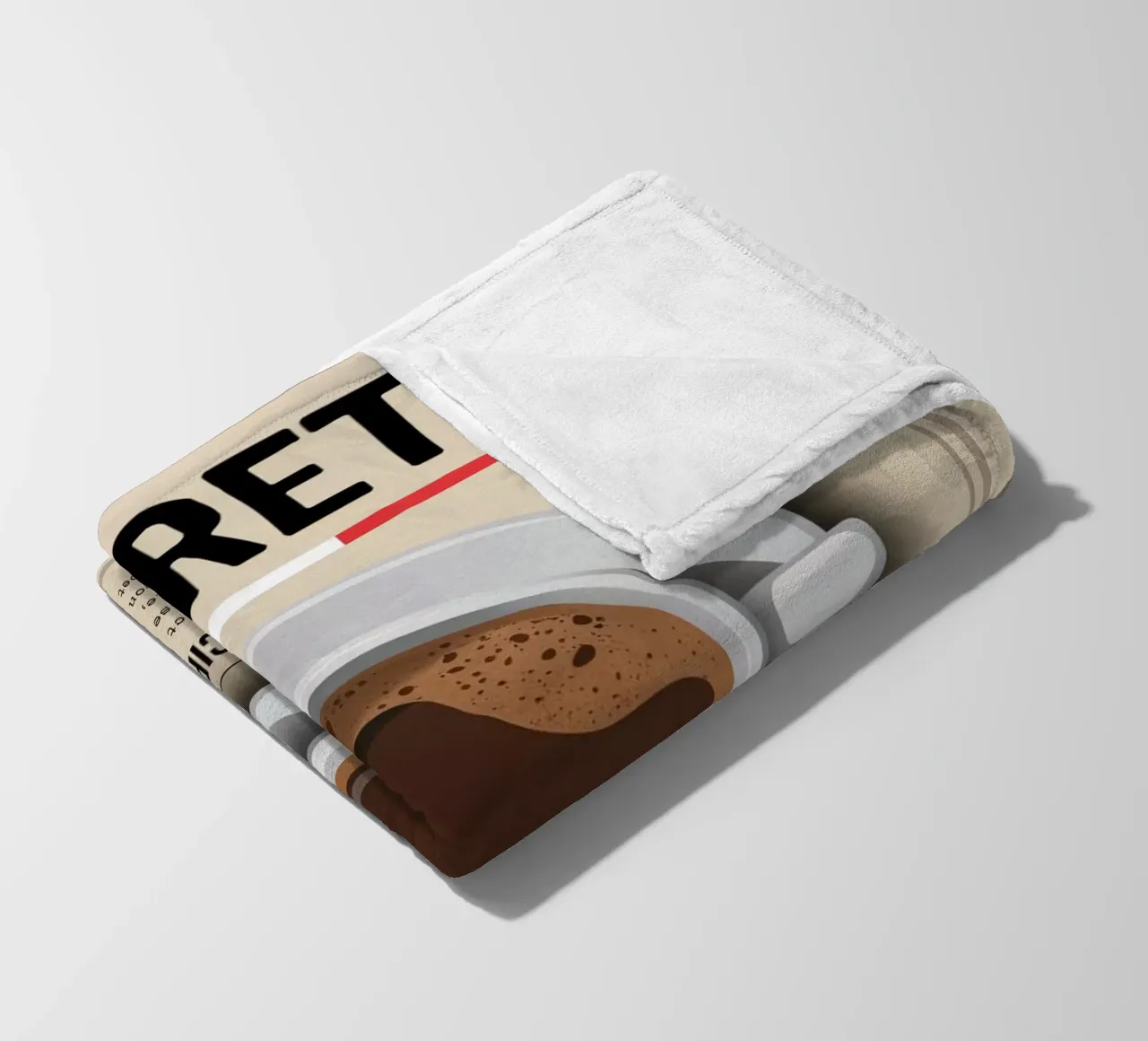 RESTRICTED fleecedeken van Rick Thompson