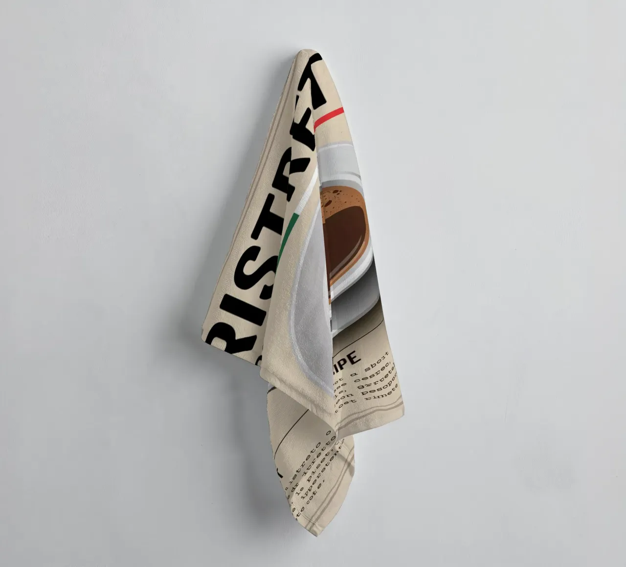 RISTRETTO asciugamano da bagno da Rick Thompson