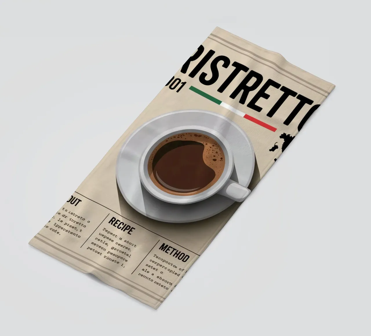 RISTRETTO telo mare da Rick Thompson