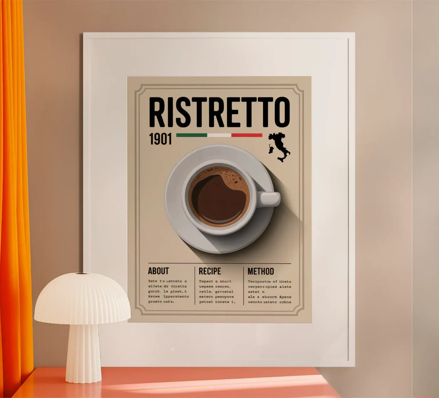 RISTRETTO poster da Rick Thompson
