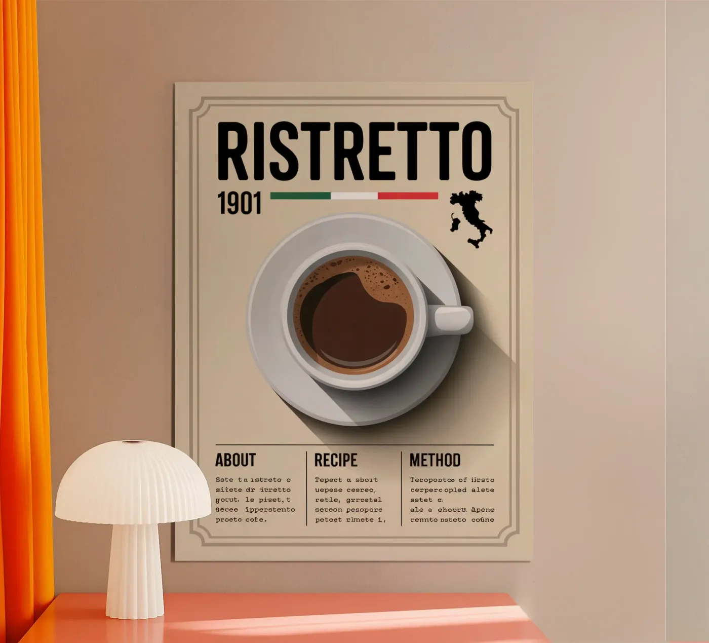 RISTRETTO poster da Rick Thompson