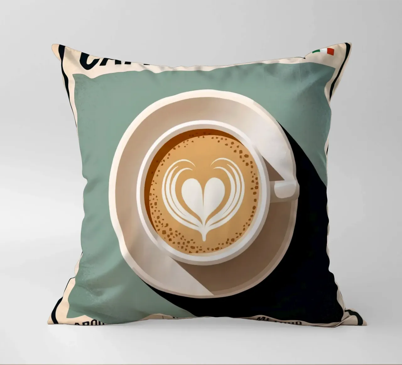 LATTE cuscino da Rick Thompson