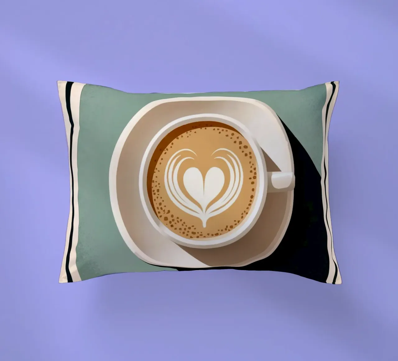 LATTE cuscino da Rick Thompson