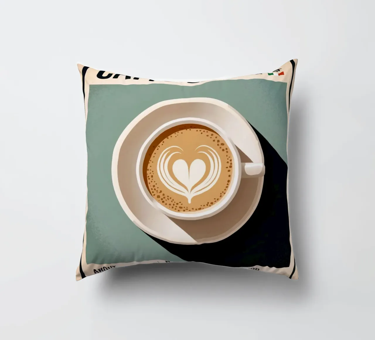 LATTE cuscino da Rick Thompson