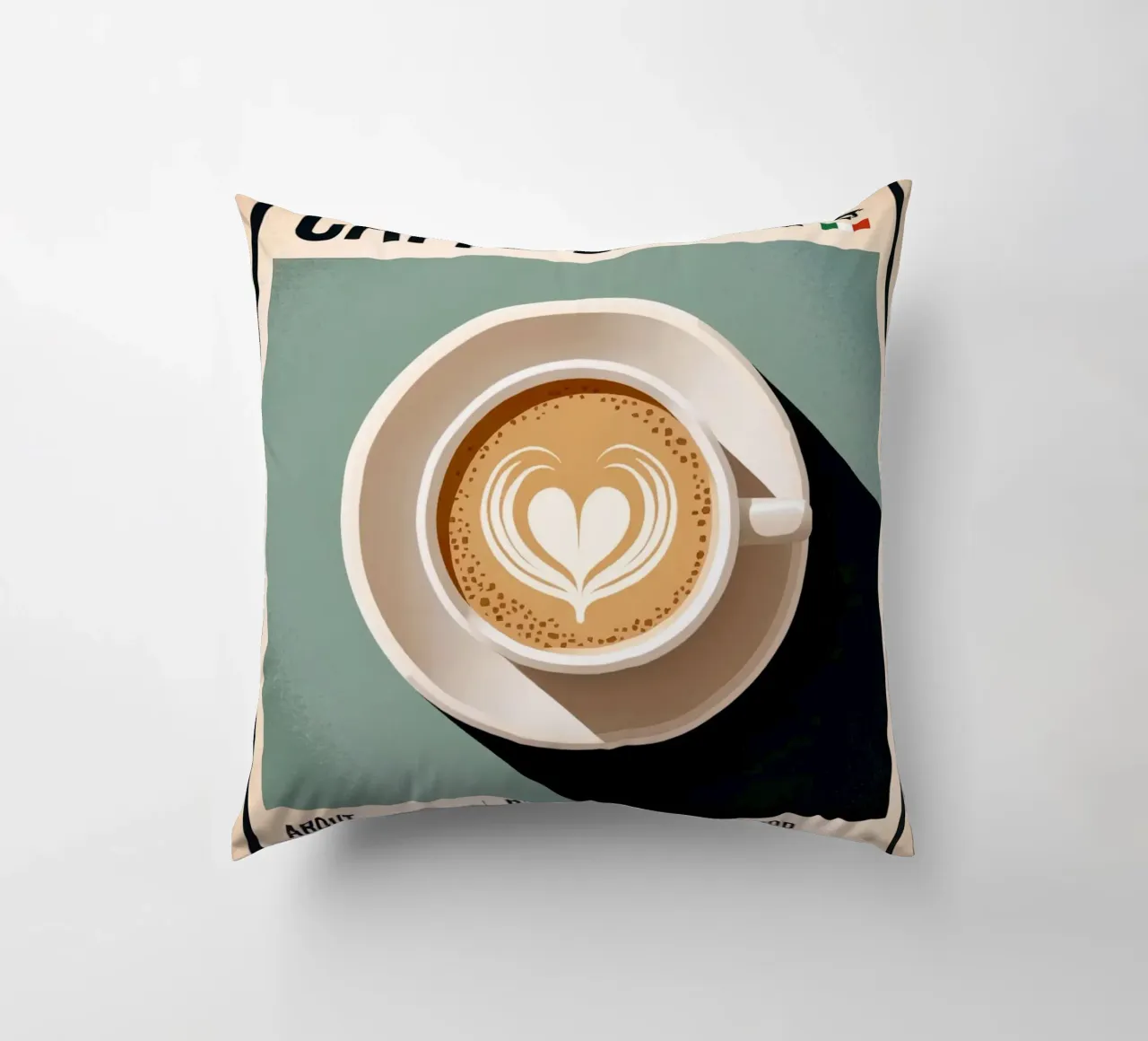 LATTE cuscino da Rick Thompson