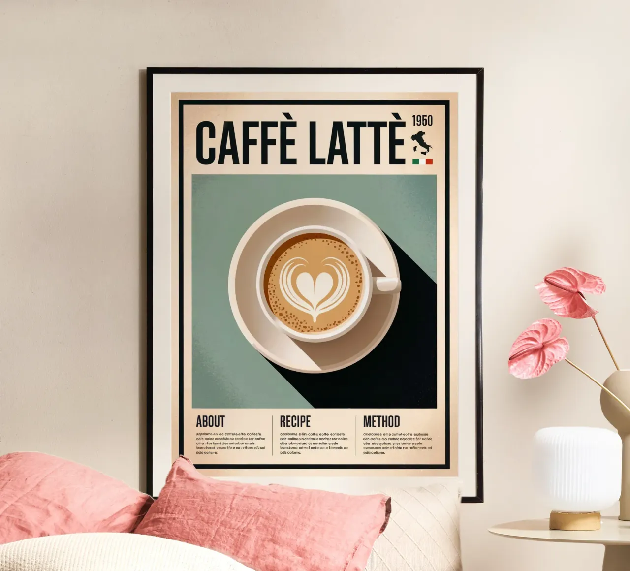 LATTE poster da Rick Thompson