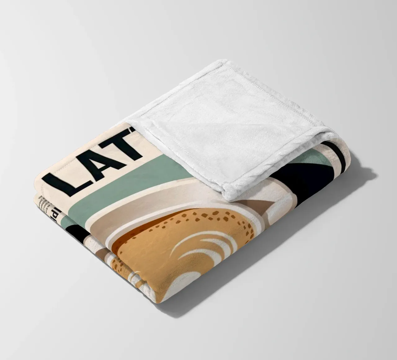 LATTE coperta in pile da Rick Thompson