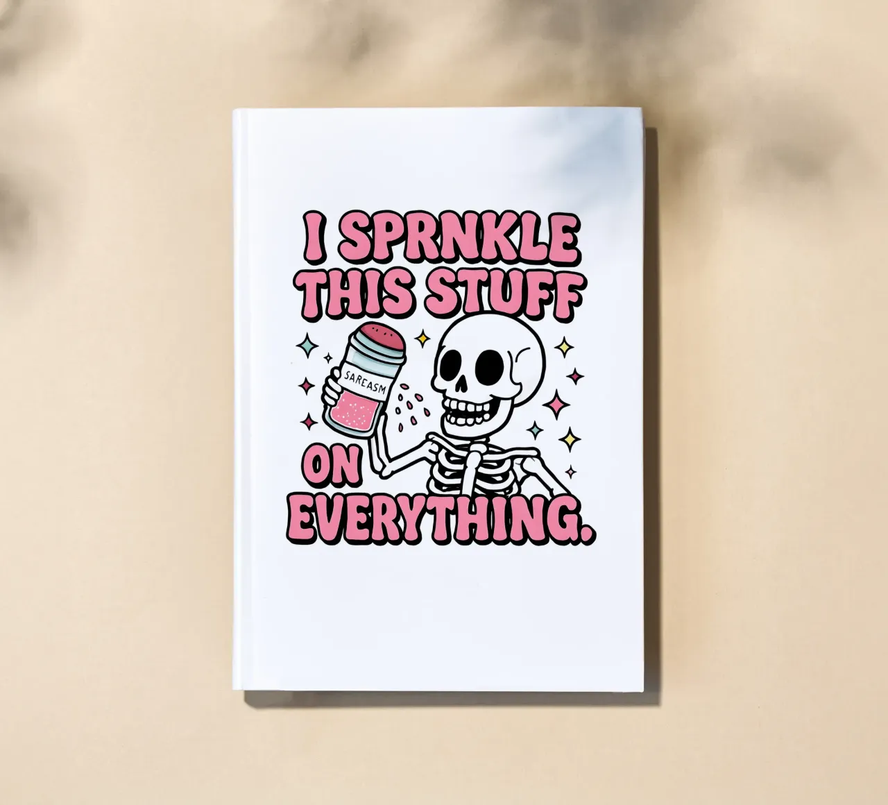Skeleton Shines notebook by TeeLab