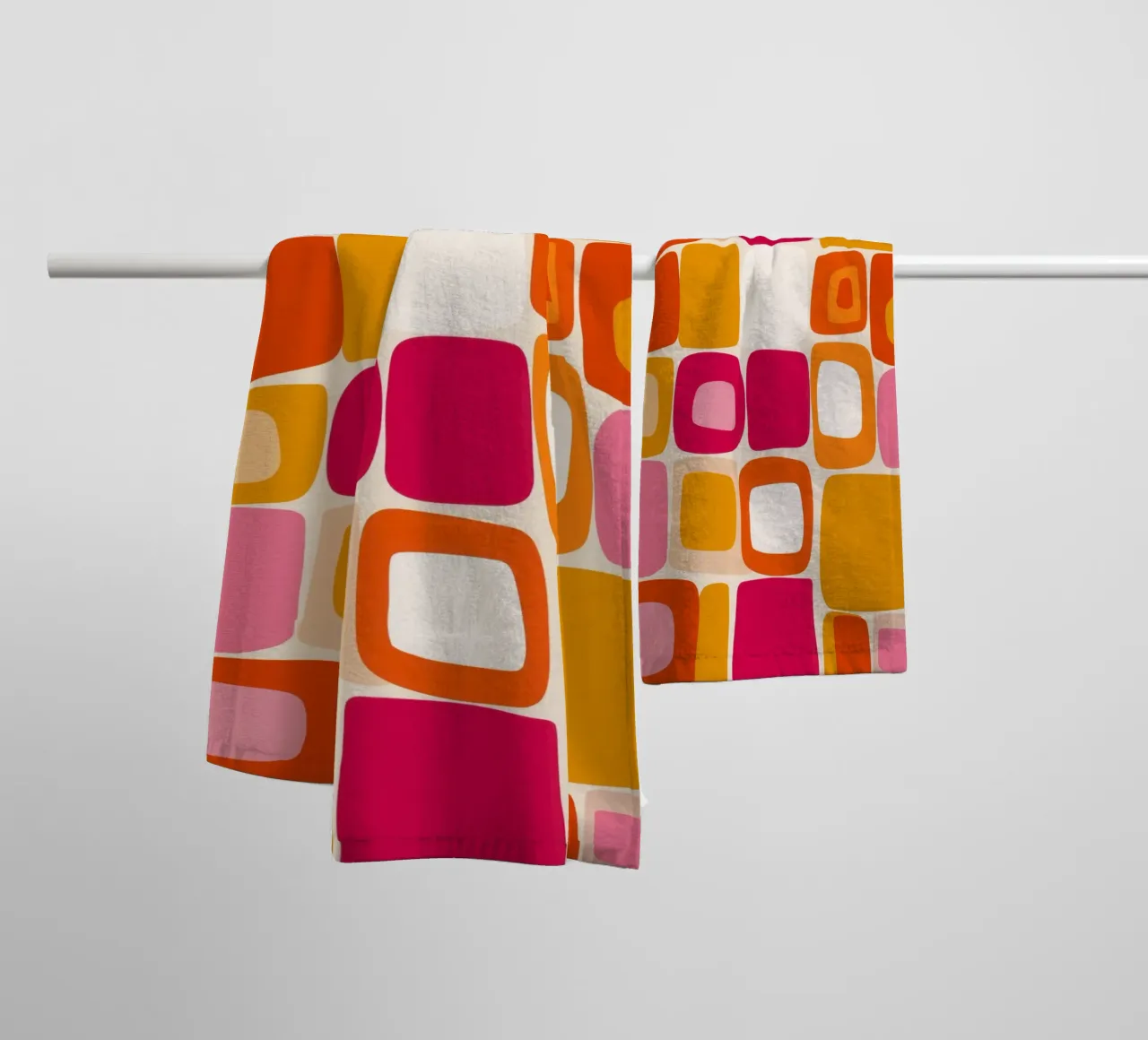 Design anni '70 reinterpretato senza tempo asciugamano da bagno da Autofocus