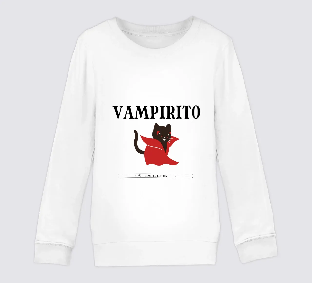 piccolo vampiro felpa bambino da TeeLab