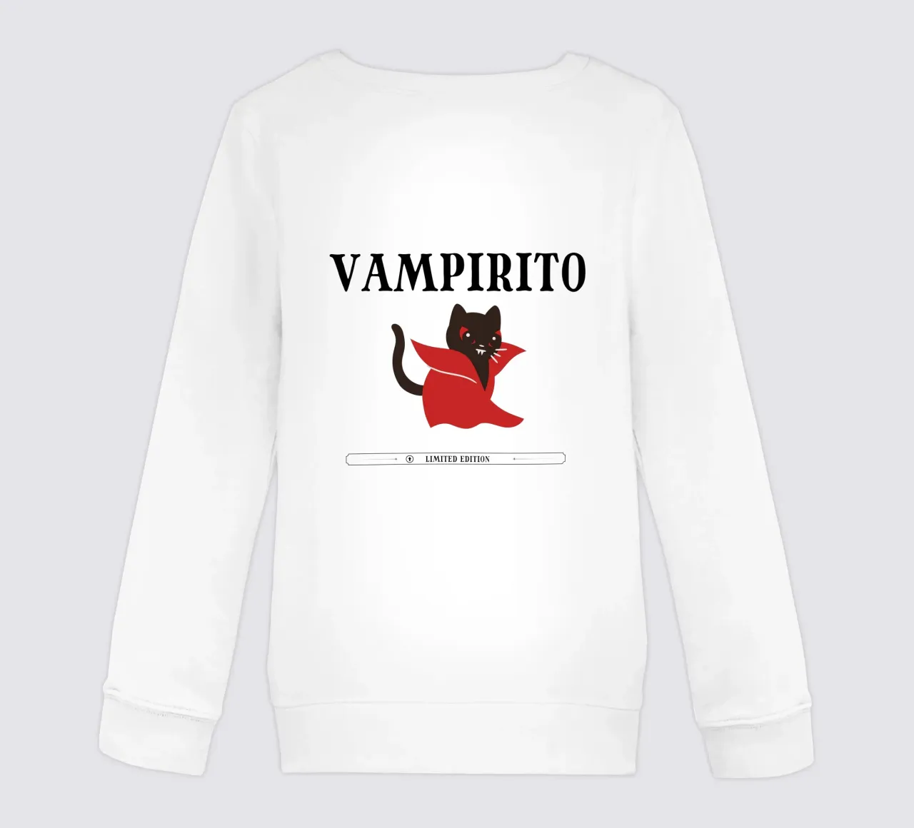 piccolo vampiro felpa bambino da TeeLab