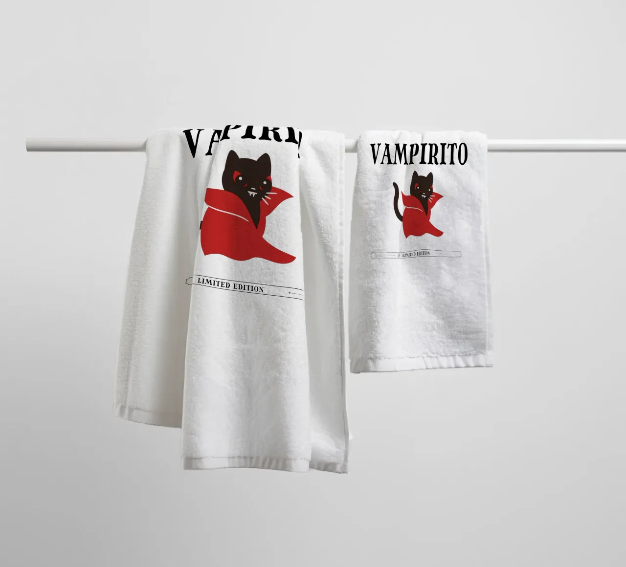 piccolo vampiro asciugamano da bagno da TeeLab