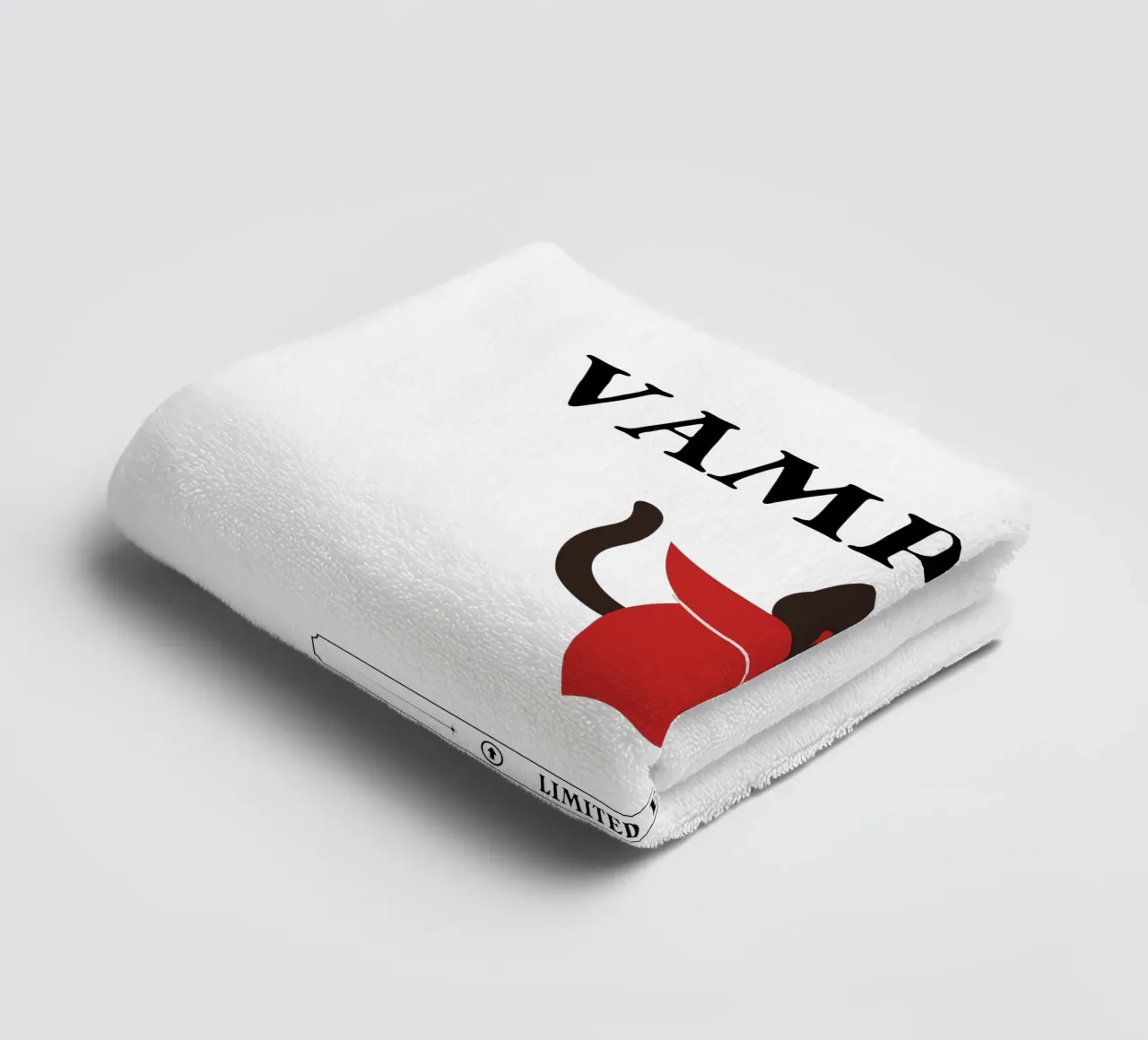 piccolo vampiro asciugamano da bagno da TeeLab