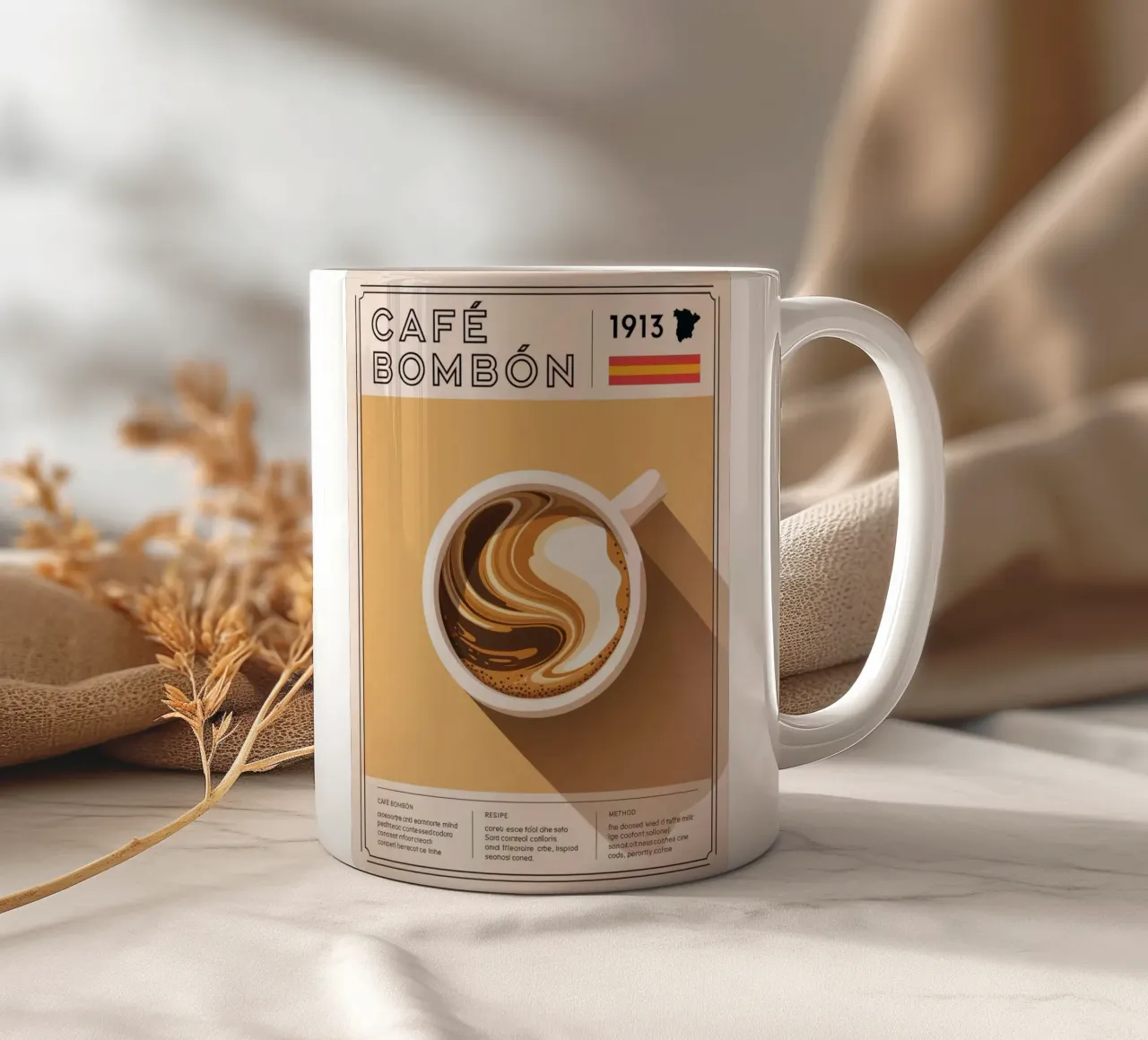 BOMBONE tazza in ceramica da Rick Thompson