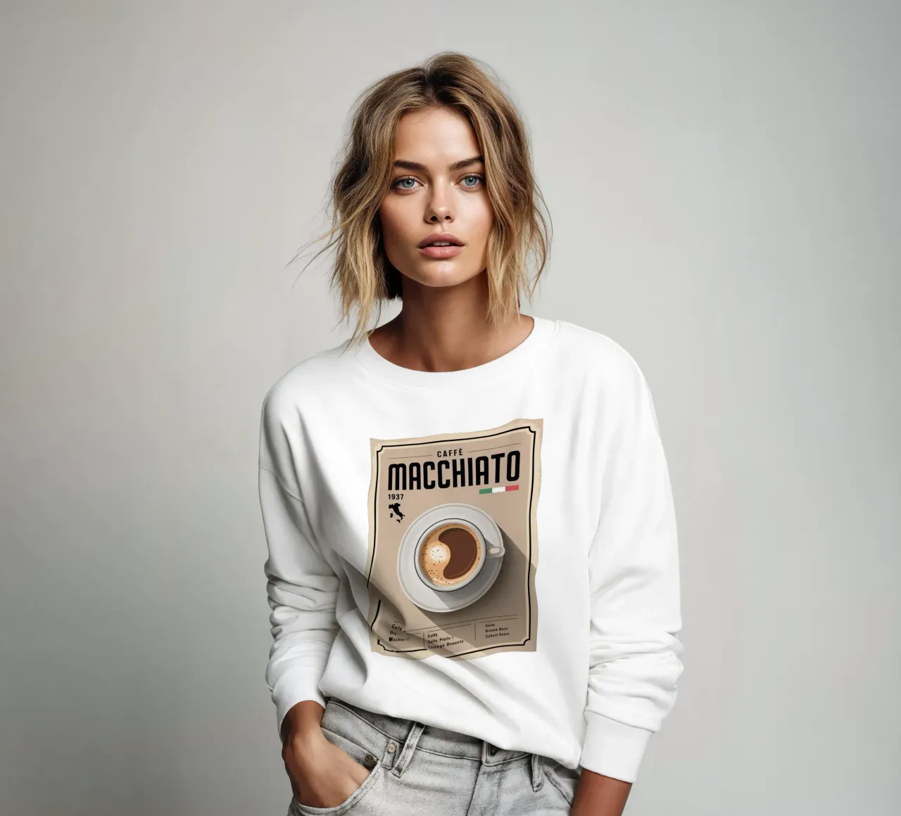 MACCHIATO felpa da Rick Thompson