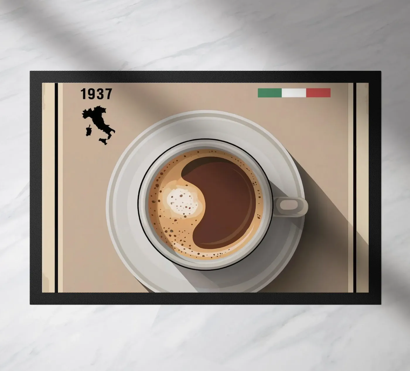 STAINED Fußmatte von Rick Thompson