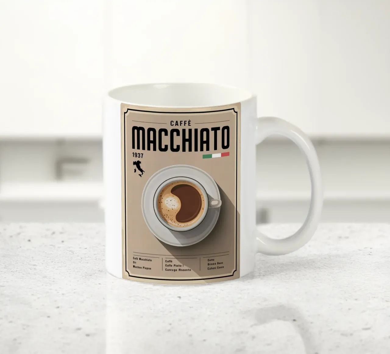 MACCHIATO tazza in ceramica da Rick Thompson