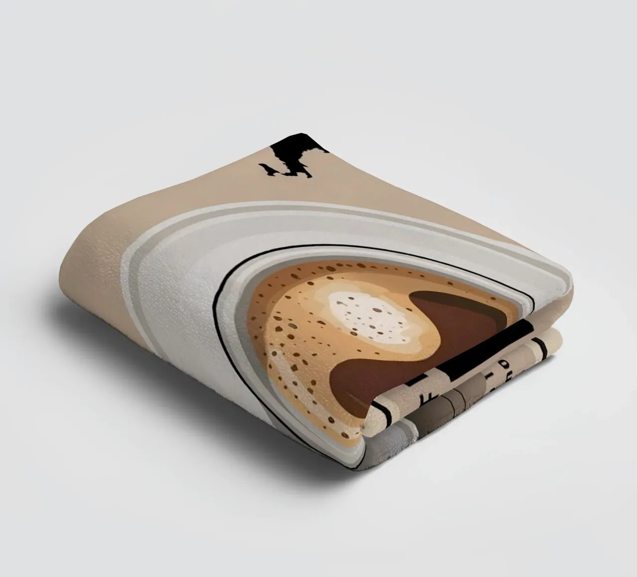 MACCHIATO asciugamano da bagno da Rick Thompson