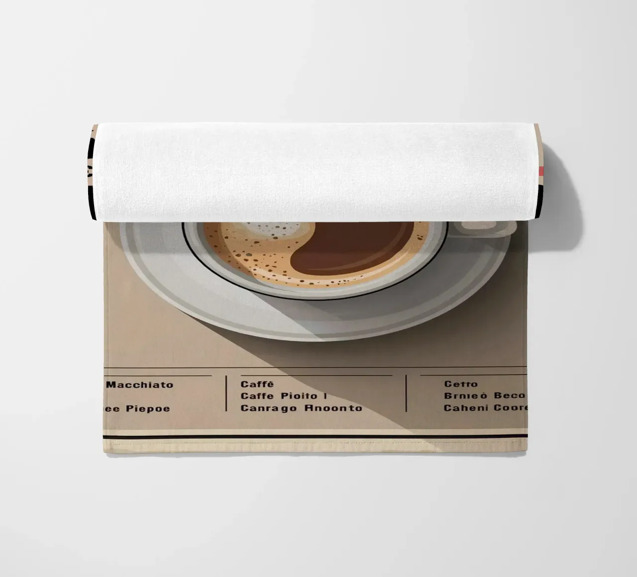 MACCHIATO telo mare da Rick Thompson