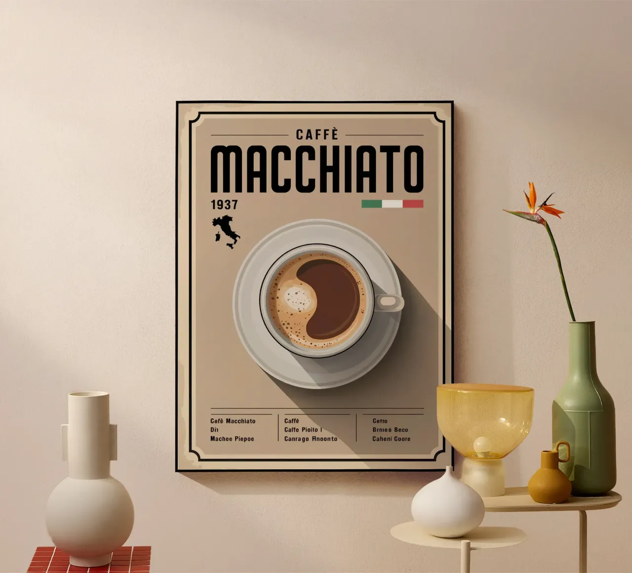 MACCHIATO plexiglass da Rick Thompson