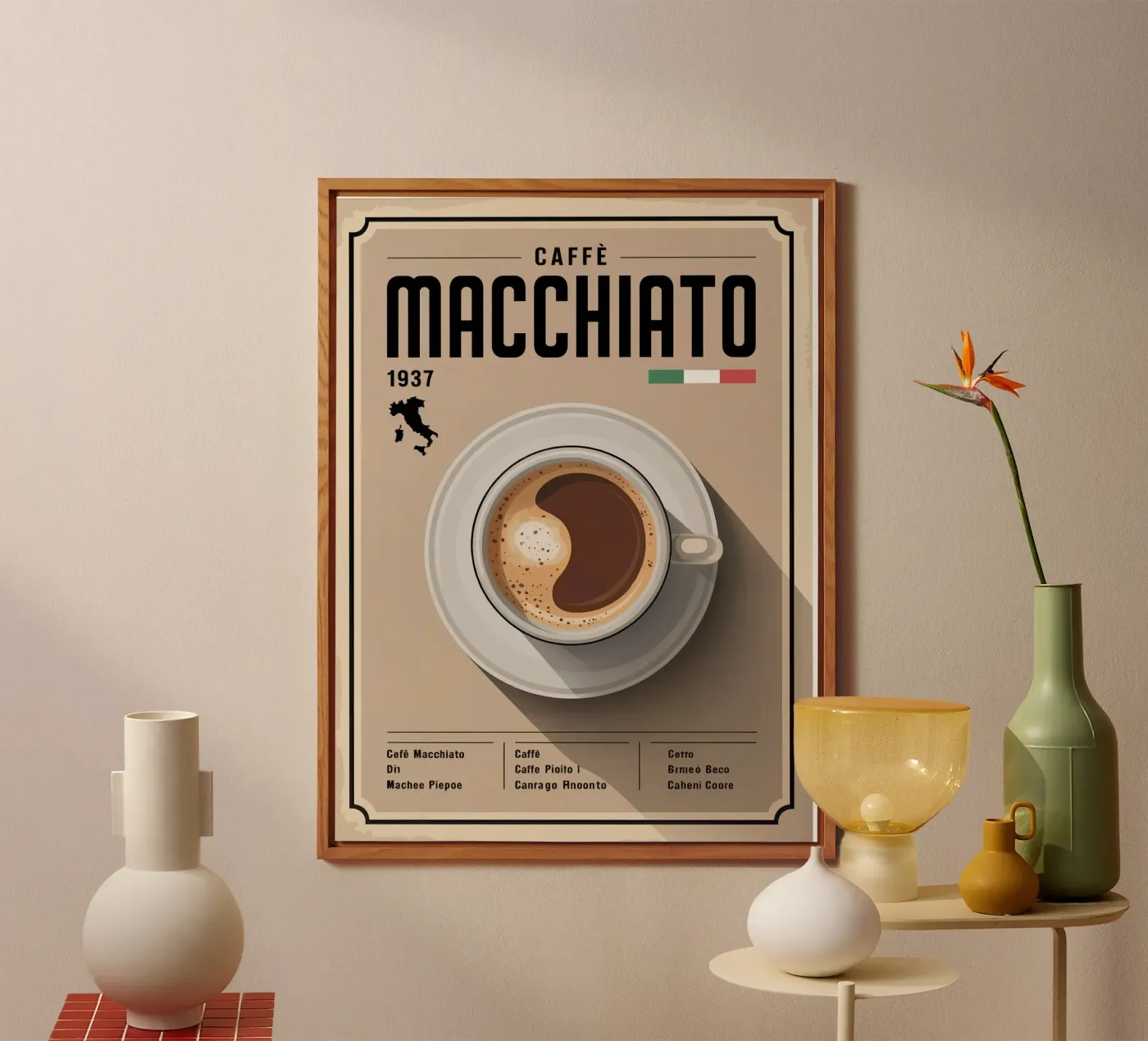 MACCHIATO alluminio dibond da Rick Thompson
