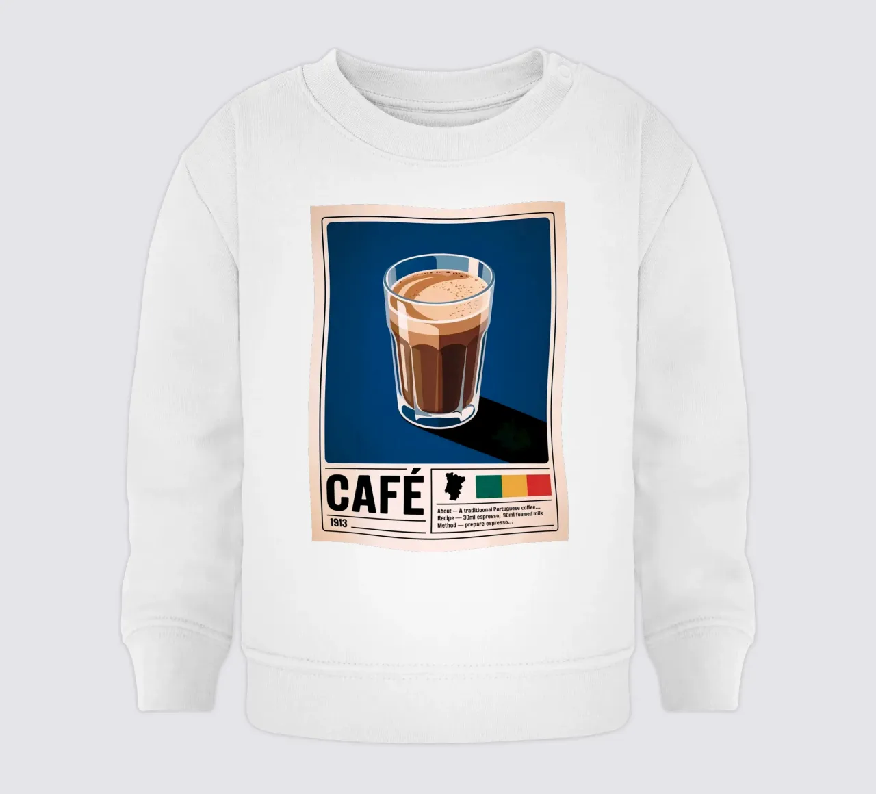 CAFE felpa neonato da Rick Thompson