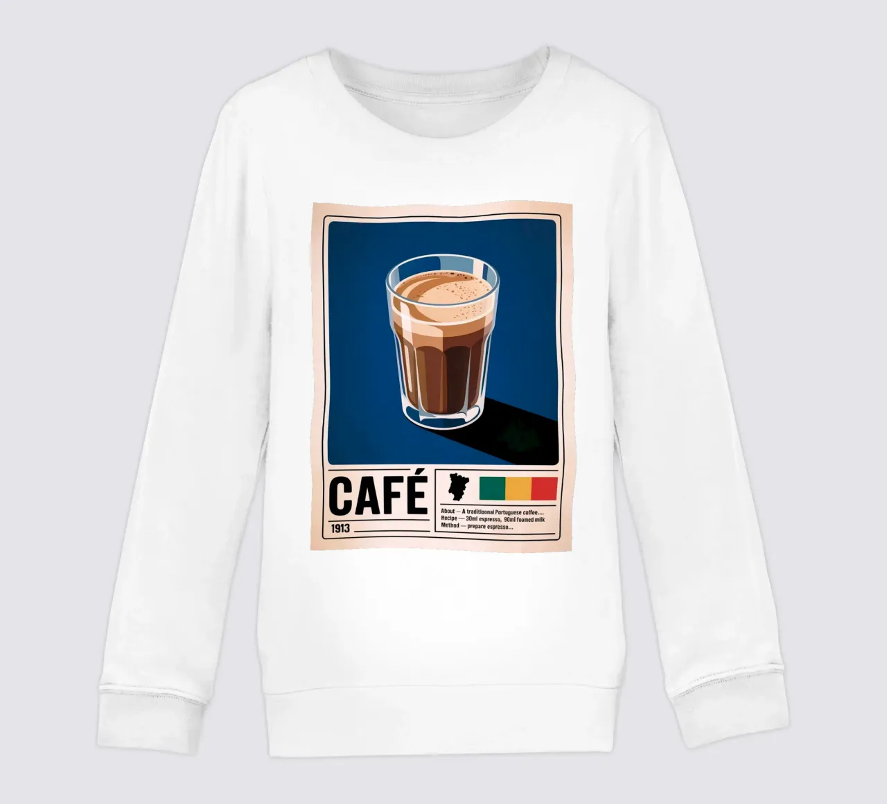 CAFE felpa bambino da Rick Thompson