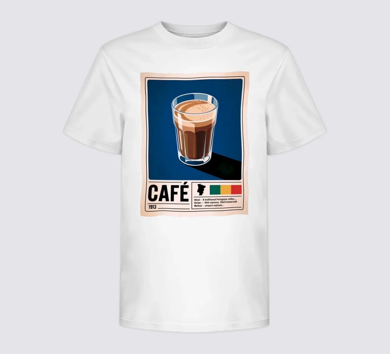 CAFE t-shirt bambini da Rick Thompson