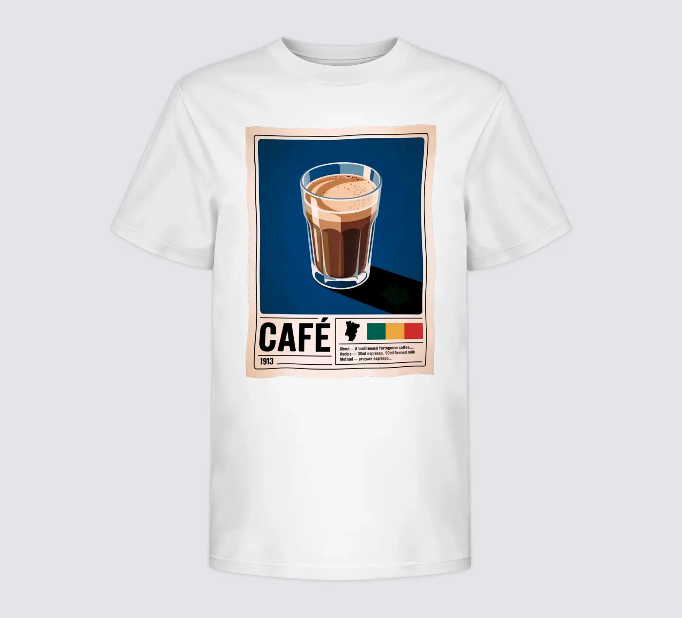 CAFE t-shirt bambini da Rick Thompson