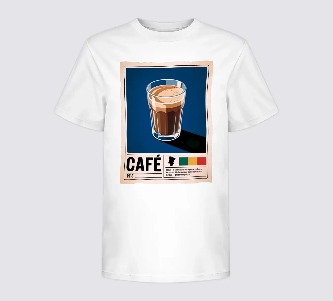 CAFE t-shirt bambini da Rick Thompson