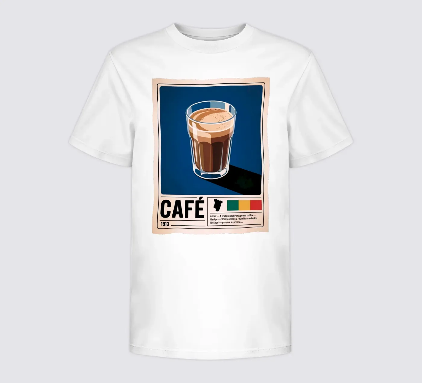 CAFE t-shirt bambini da Rick Thompson