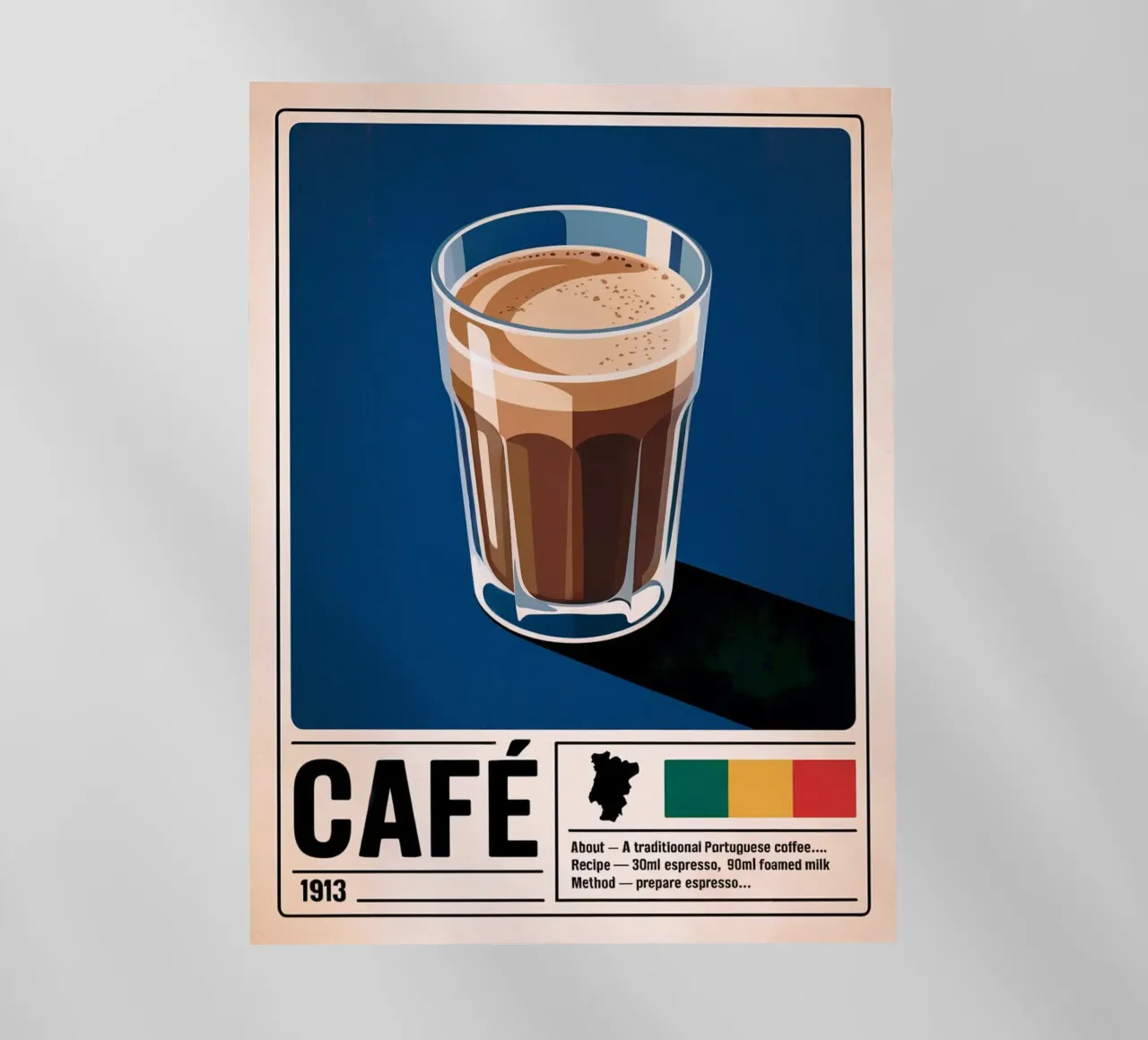 CAFE pellicola backlit da Rick Thompson