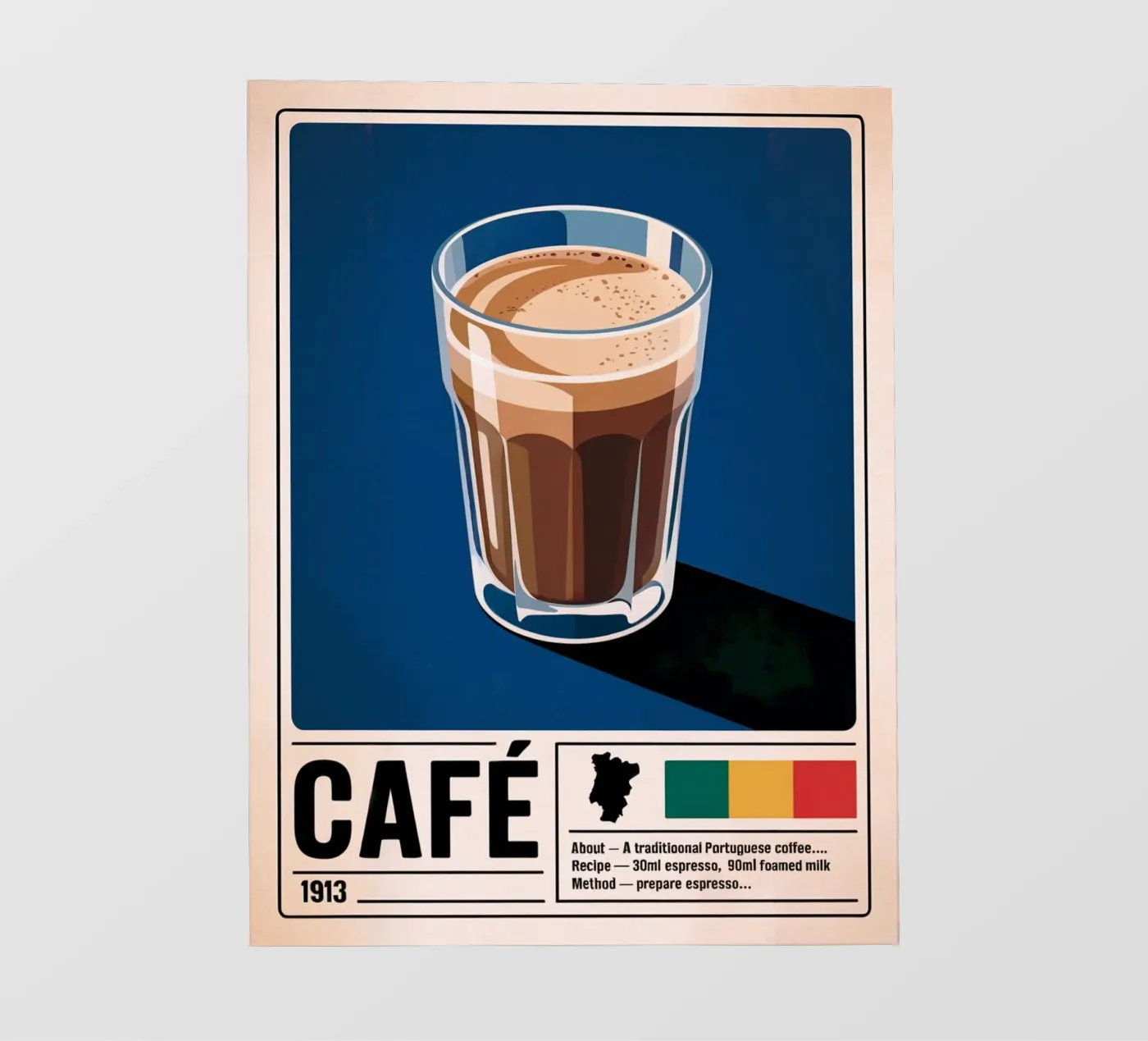 CAFE pellicola backlit da Rick Thompson