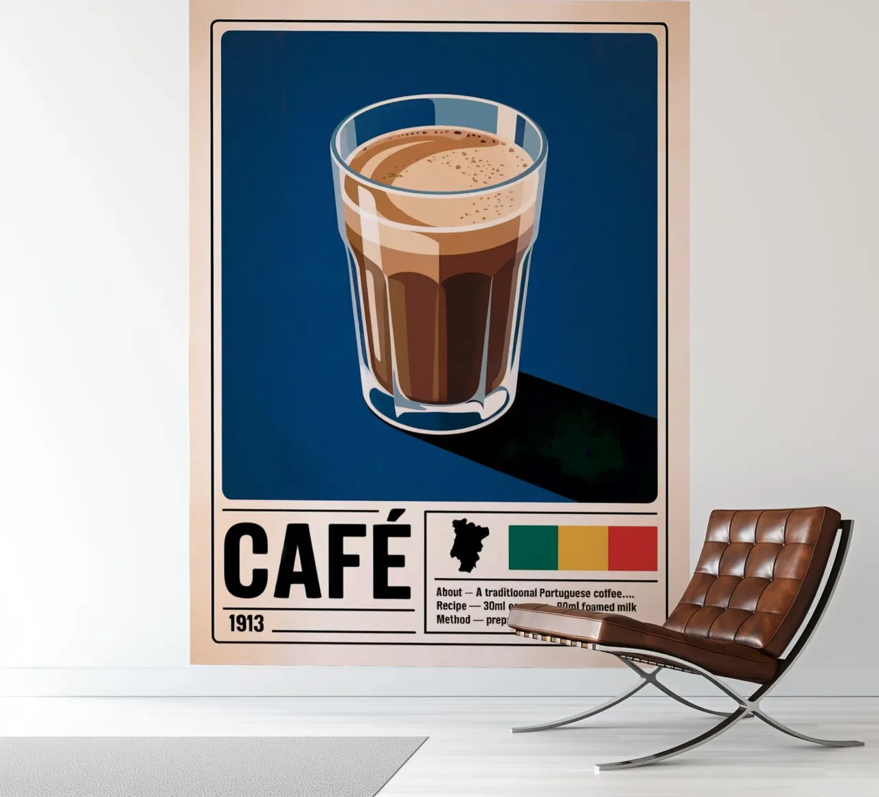 CAFE fotobehang van Rick Thompson