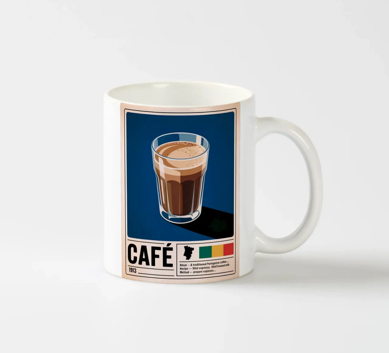 CAFE tazza in ceramica da Rick Thompson