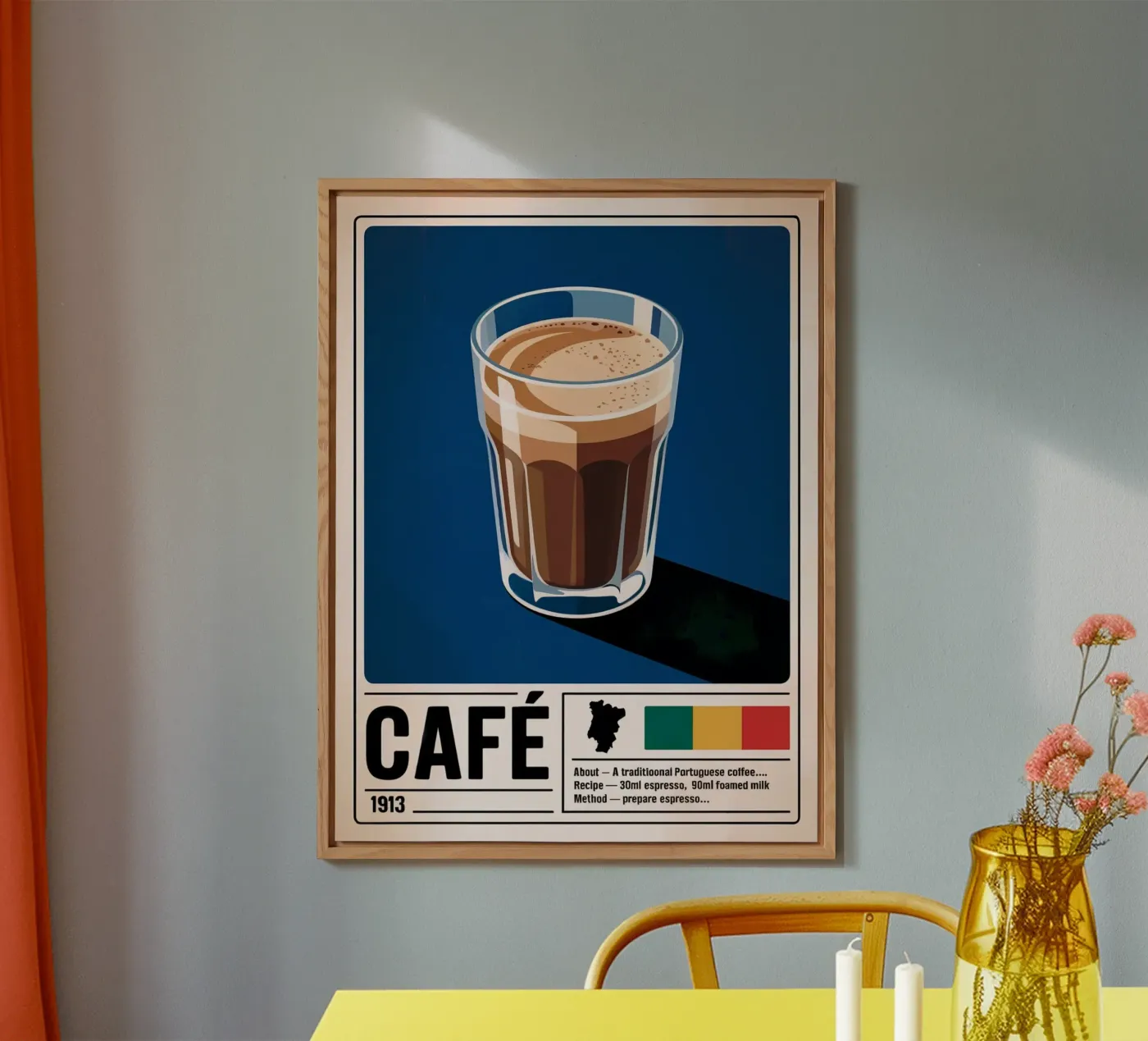 CAFE alluminio dibond da Rick Thompson