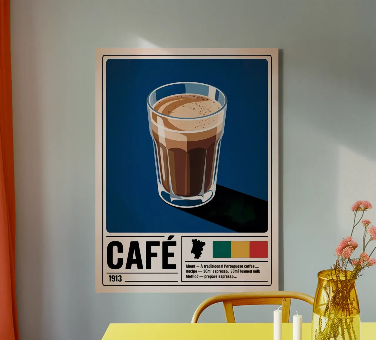 CAFE tela da Rick Thompson