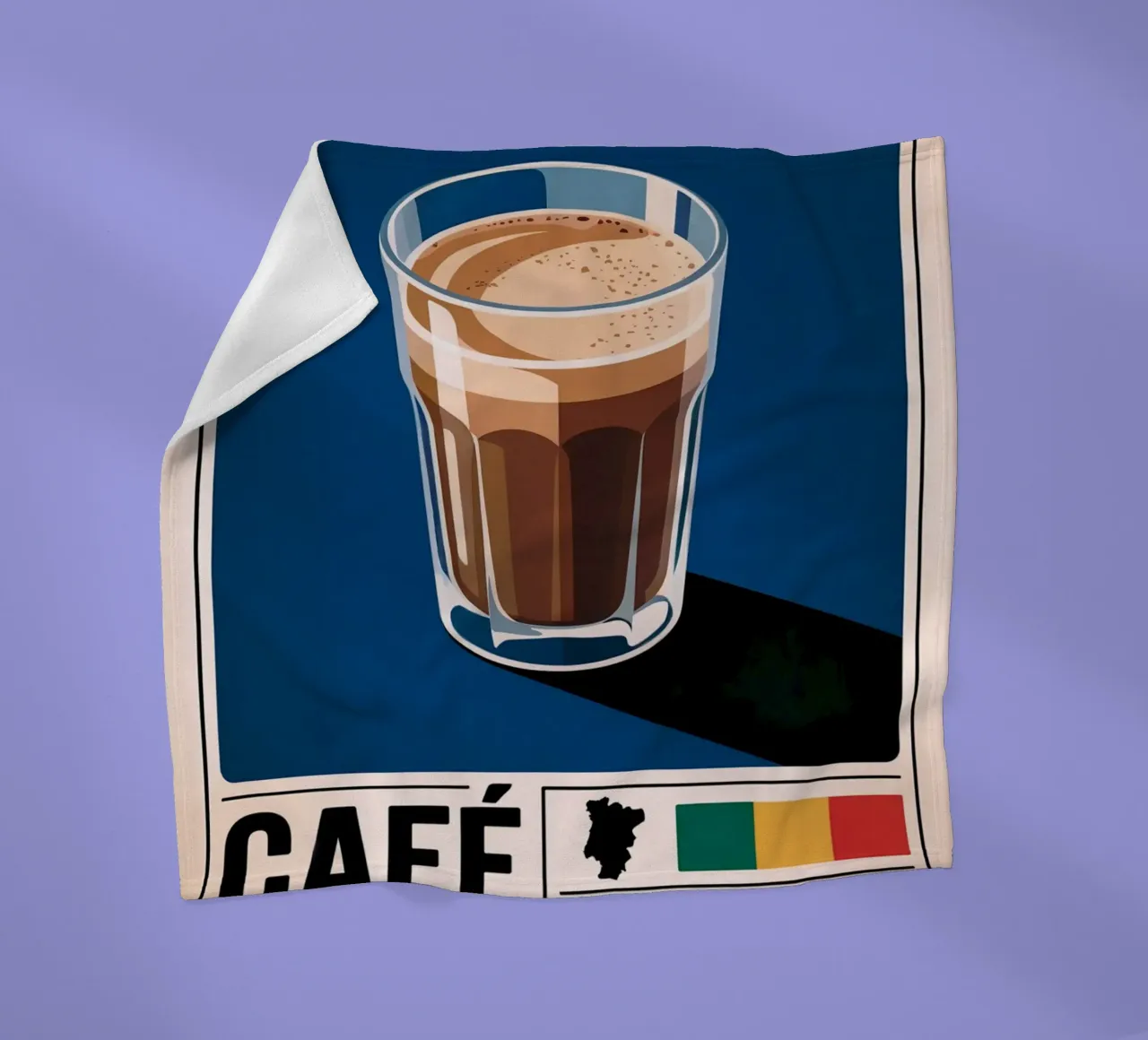 CAFE fleecedeken van Rick Thompson