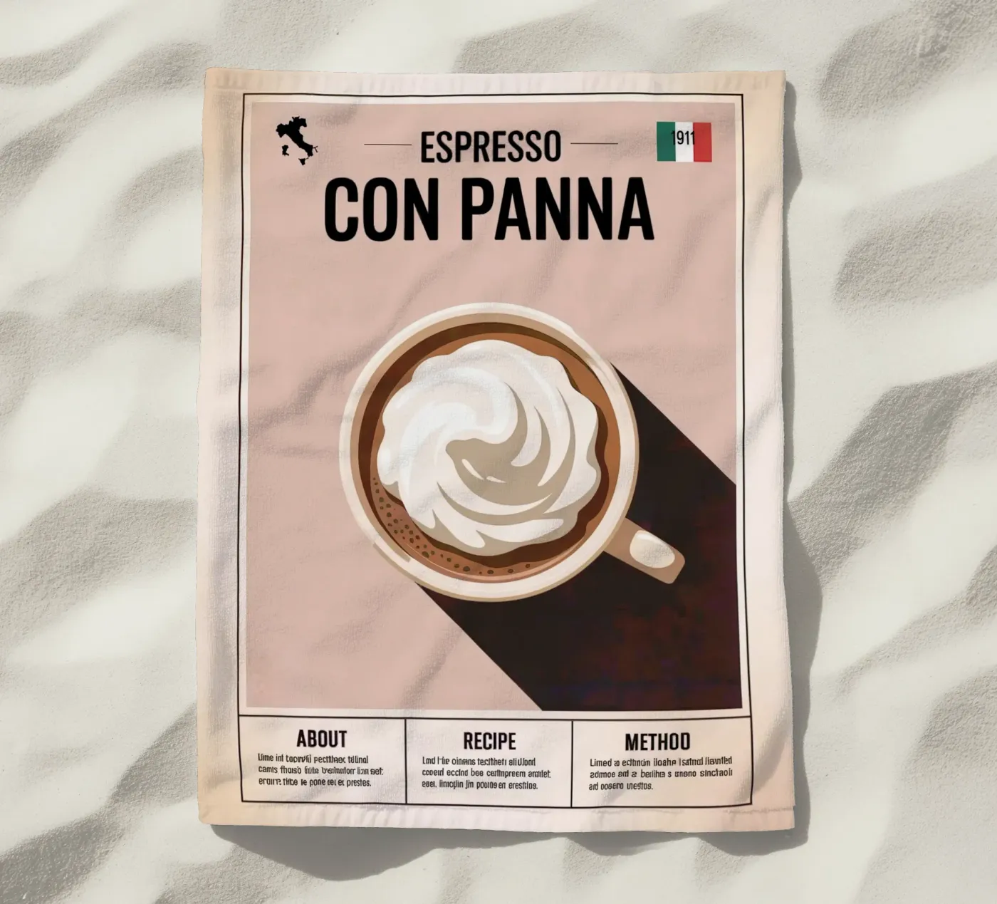 CON VELLUTO telo mare da Rick Thompson