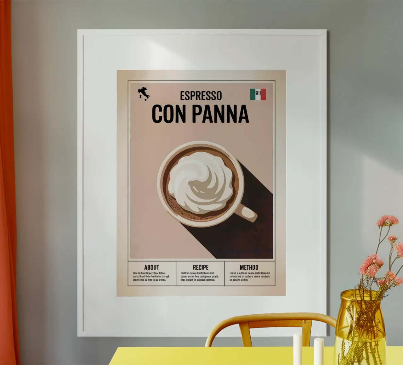 CON VELLUTO poster da Rick Thompson