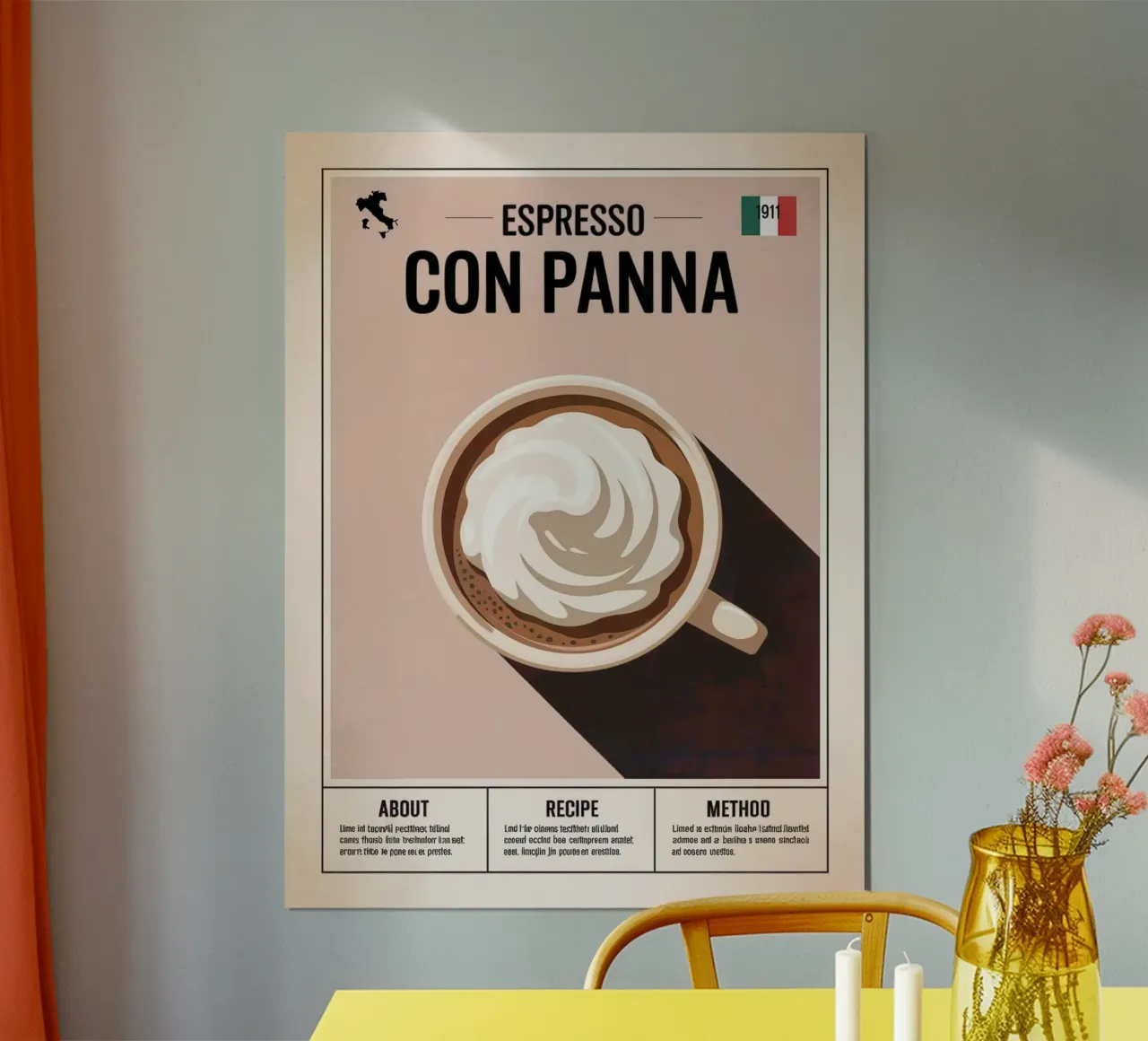 CON VELLUTO poster da Rick Thompson