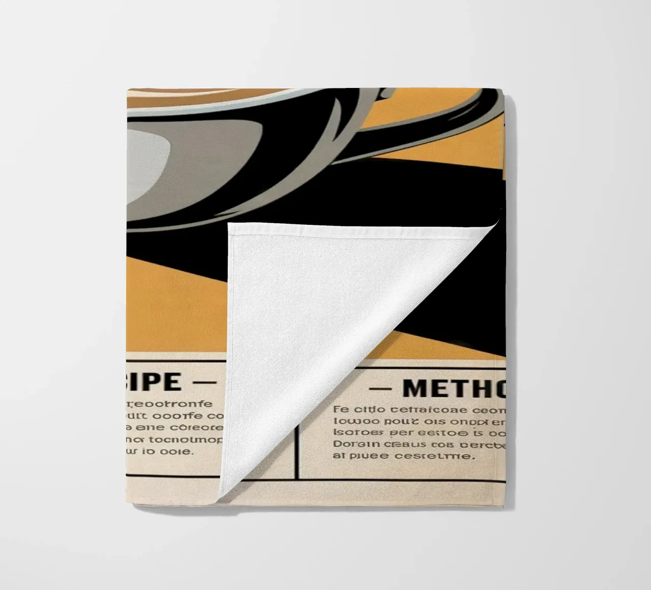 CON LATTE telo mare da Rick Thompson