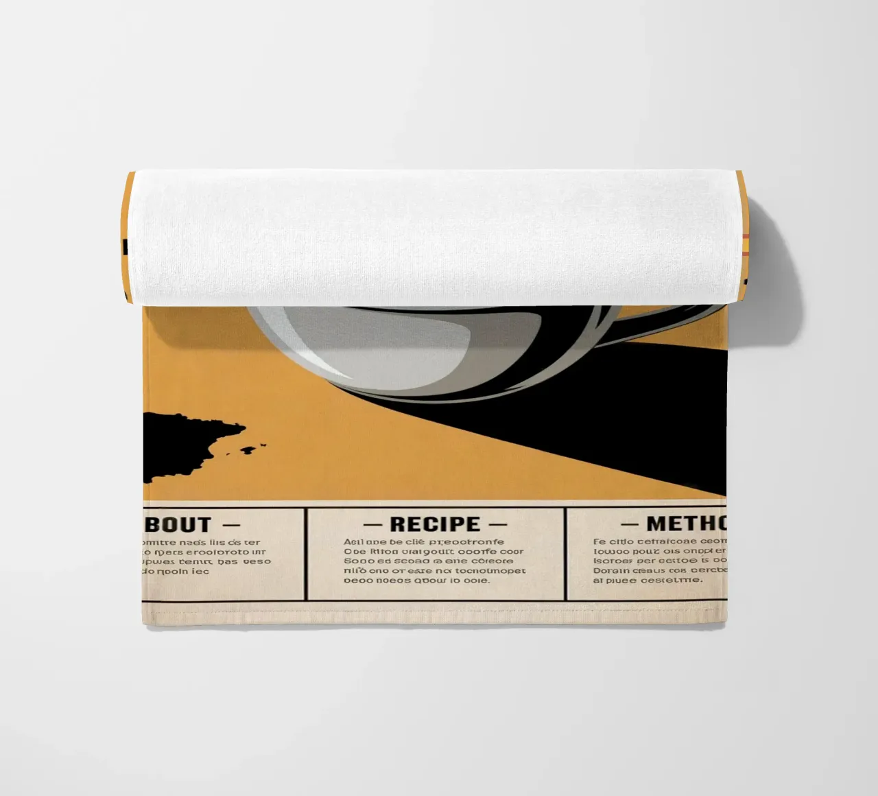 CON LATTE telo mare da Rick Thompson