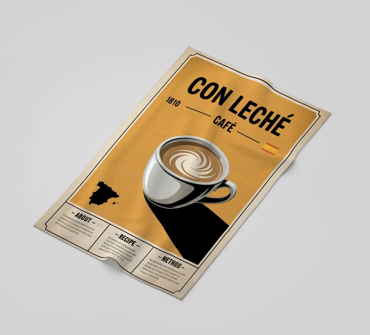 CON LATTE telo mare da Rick Thompson