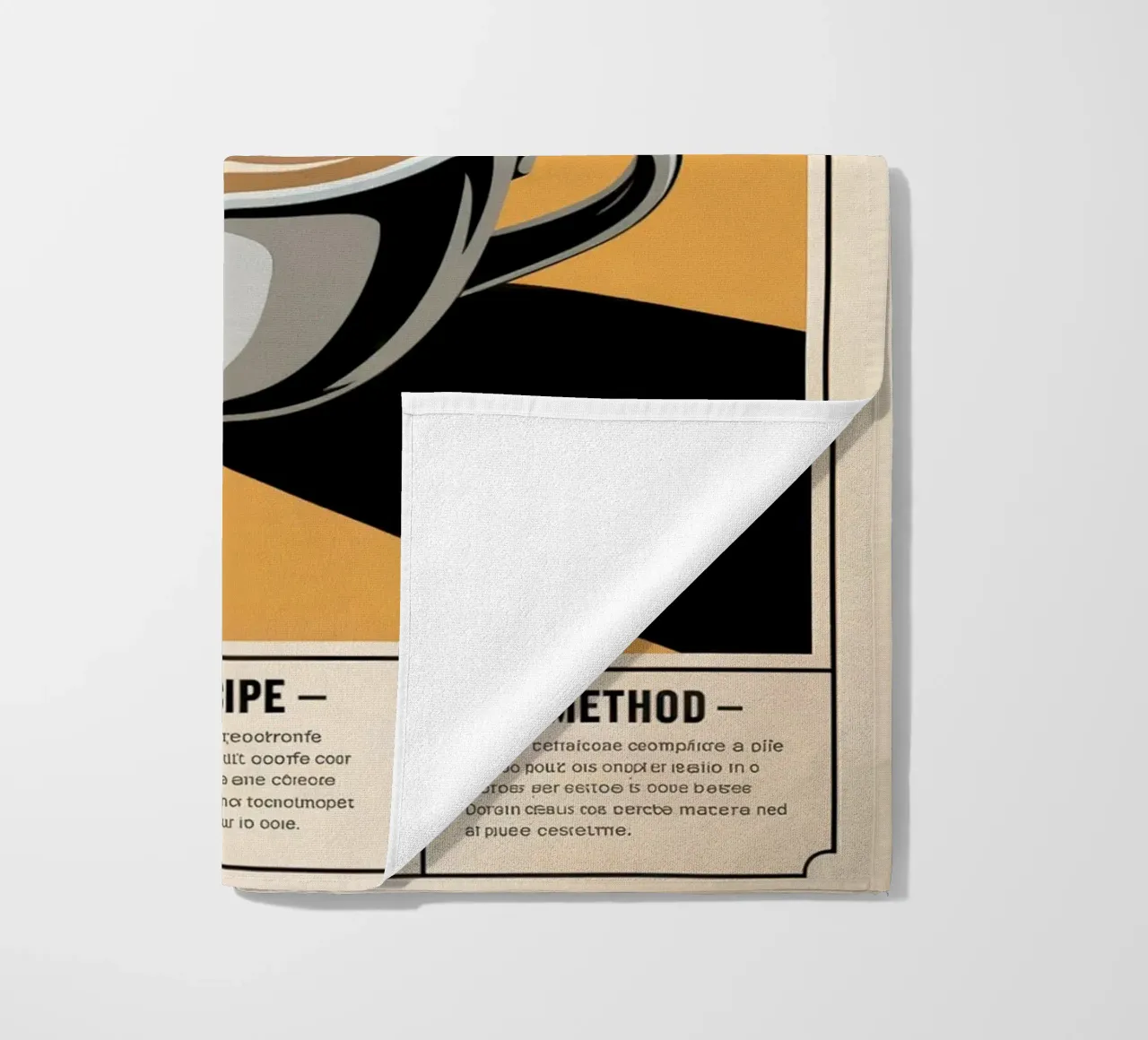 CON LATTE telo mare da Rick Thompson